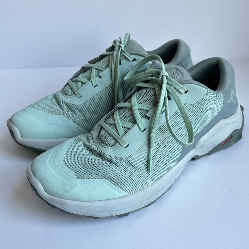 Salomon X Reveal Green Trail Running Shoes Women's 9.5